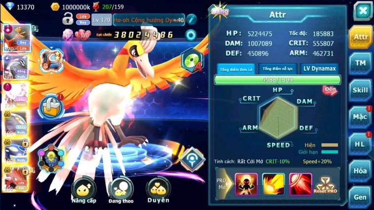 MÃ : #TTS1947 - SV244- TOP 22 - V12 580 SÁCH - HOOH PALKIA ECHO DYNAMAX DIANCIE DYNAMX CẶP CÁ BC 3 TEAM NGON