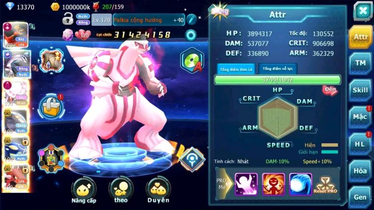 MÃ : #TTS1947 - SV244- TOP 22 - V12 580 SÁCH - HOOH PALKIA ECHO DYNAMAX DIANCIE DYNAMX CẶP CÁ BC 3 TEAM NGON