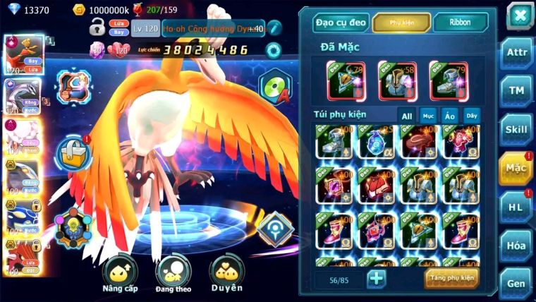 MÃ : #TTS1947 - SV244- TOP 22 - V12 580 SÁCH - HOOH PALKIA ECHO DYNAMAX DIANCIE DYNAMX CẶP CÁ BC 3 TEAM NGON