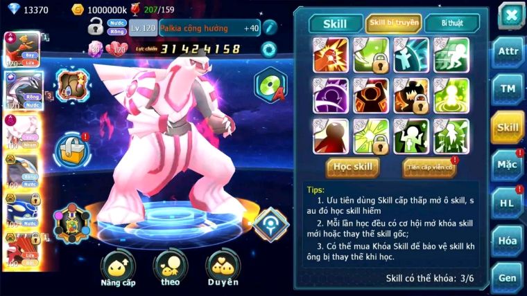 MÃ : #TTS1947 - SV244- TOP 22 - V12 580 SÁCH - HOOH PALKIA ECHO DYNAMAX DIANCIE DYNAMX CẶP CÁ BC 3 TEAM NGON
