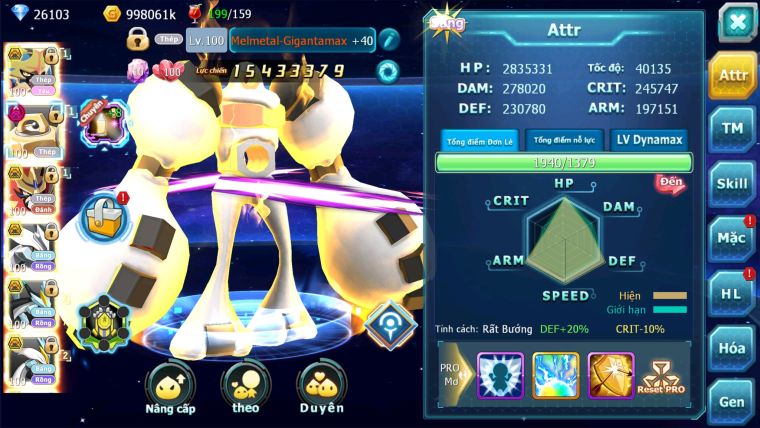 MÃ : #TTS2009 - SV 1212- TOP3 PK - V17 - 1K8 SÁCH- 4K6 MT - CẶP CHÓ BC MELTAN DYNAAMX UNVOA BC WB BC  PR DIALGA BÁ CHỦ