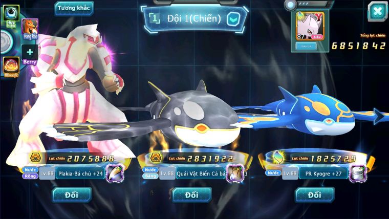 MÃ : #TTS2008 - SV 1624 - 700 SÁCH - QVBC BC PALKIA BC KYOGRE QUÁ NGON