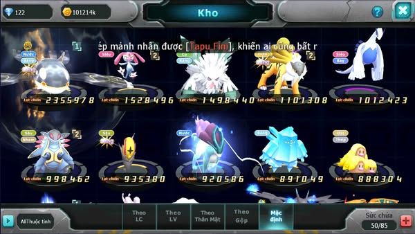MÃ : #TTS2016 - SV 1658 -V7 - QUÁI VẬT BIỂN CẢ BÁ CHỦ MESPJT RAIKOU ĐUA TOP QUÁ NGON
