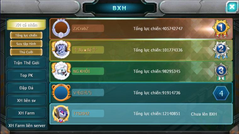 MÃ : #TTS2042 - SV 1420 -V6 - UNVOA  CẶP LATI BC HOOH LUGIA  GROUDON MEW GÁP