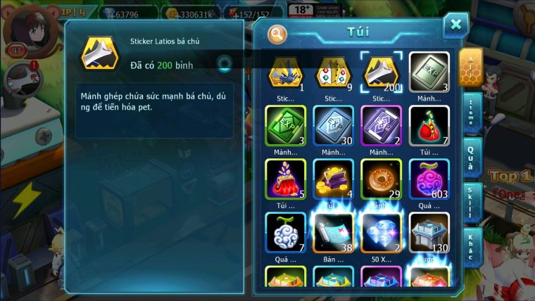 MÃ : #TTS2041 - SV1659 - V14 - 66K KC -TOP25PK - 1K570 SÁCH- VUA KHIÊN BÁ CHỦ ĐC CHUYÊN +8 - ĐỦ CẶP LATI DAINCIE QUÁ NGON