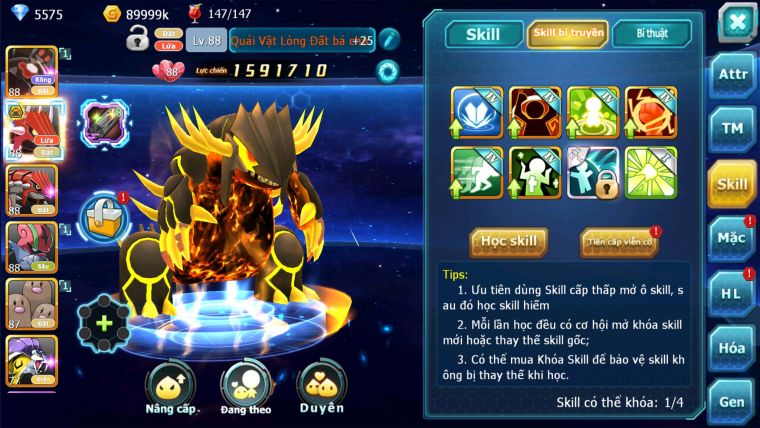 MÃ : #TTS2051 - SV1645 - V6 - 650 SÁCH - 3K1 MT ZEVILQVLD BÁ CHỦ  GROUDON HOOH VỀ LÊN BC NÉT LUÔN
