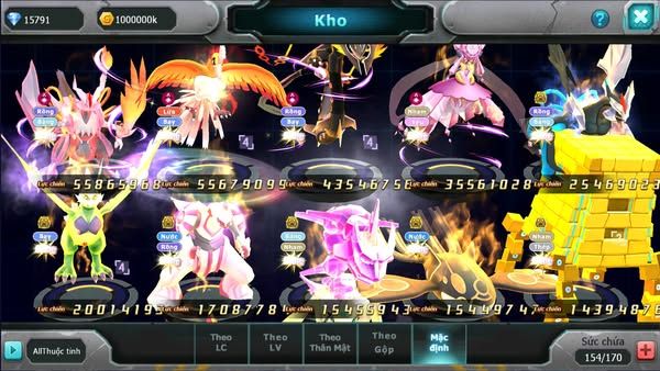 MÃ : #TTS2060 - SV276 - TOP2-4 - WHITE HOOH DIANCIE CỘNG HƯỞNG DYNAMAX RAY DYNAMAX  3 TEAM CỰC NGON CHO AE BUILD MAX CHUẨN CS CAO