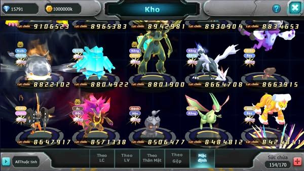 MÃ : #TTS2060 - SV276 - TOP2-4 - WHITE HOOH DIANCIE CỘNG HƯỞNG DYNAMAX RAY DYNAMAX  3 TEAM CỰC NGON CHO AE BUILD MAX CHUẨN CS CAO