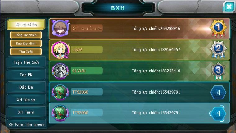 MÃ : #TTS2060 - SV276 - TOP2-4 - WHITE HOOH DIANCIE CỘNG HƯỞNG DYNAMAX RAY DYNAMAX  3 TEAM CỰC NGON CHO AE BUILD MAX CHUẨN CS CAO