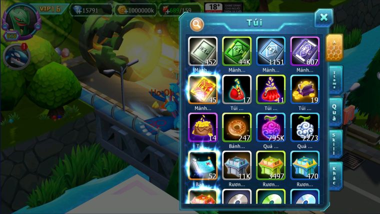 MÃ : #TTS2060 - SV276 - TOP2-4 - WHITE HOOH DIANCIE CỘNG HƯỞNG DYNAMAX RAY DYNAMAX  3 TEAM CỰC NGON CHO AE BUILD MAX CHUẨN CS CAO