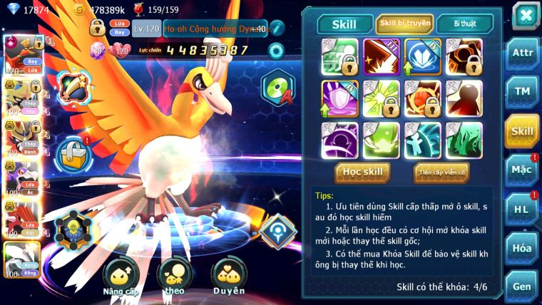 MÃ : #TTS2077 - SV 1070 - TOP2-3 CHAM - TOP1PK SV - HOOH CH DYNAAMX LC KHỦNG VUA KIẾM LC KHUNGR TEAM ĐÁNH CỰC CHẤT CHỈ SỐ CAO