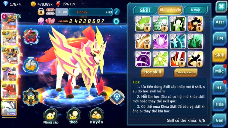 MÃ : #TTS2077 - SV 1070 - TOP2-3 CHAM - TOP1PK SV - HOOH CH DYNAAMX LC KHỦNG VUA KIẾM LC KHUNGR TEAM ĐÁNH CỰC CHẤT CHỈ SỐ CAO
