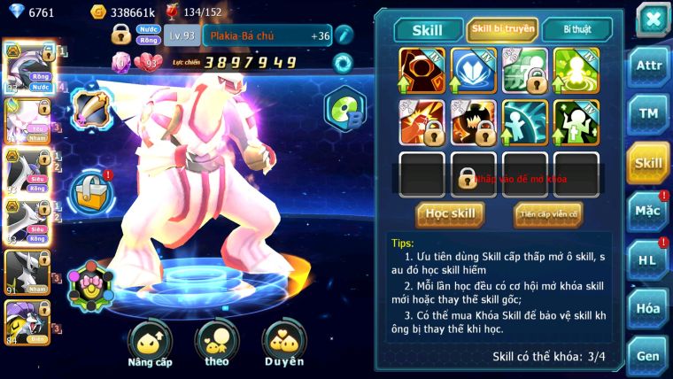 MÃ : #TTS2084 - SV1625 - V7 PALKIA BÁ CHỦ LATI BÁ CHỦ DIANCIE QUÁ NGON LÀNH