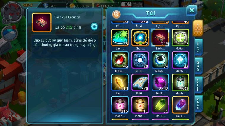 MÃ : #TTS2084 - SV1625 - V7 PALKIA BÁ CHỦ LATI BÁ CHỦ DIANCIE QUÁ NGON LÀNH
