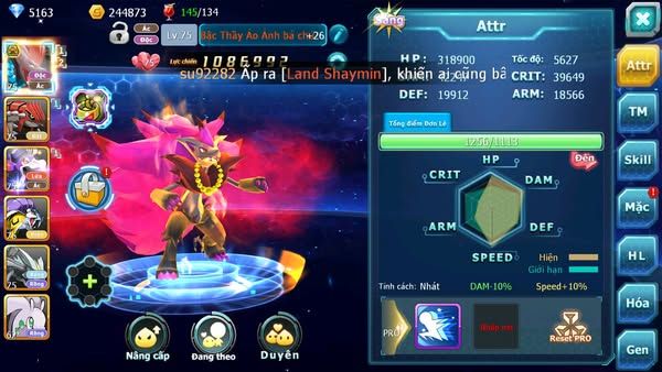 MÃ : #TTS2095 - SV1693 - TOP19 - V5 - BTAA BC GROUDON DRAK HOOH QUÁ NGON ĐUA TOP KHOẺ
