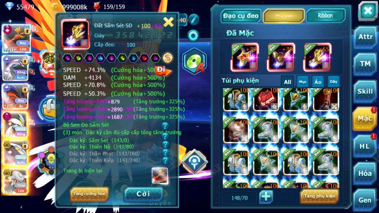 MÃ : #TTS2117 - SV 1155 - TOP3LC- HOOH CH DYNAMAX YVETAL CỘNG HƯỞNG YVTEAL ECHO - WHITE DYNAMAX CẶP CÁ BC