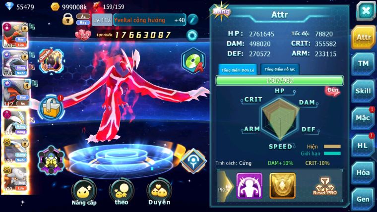 MÃ : #TTS2117 - SV 1155 - TOP3LC- HOOH CH DYNAMAX YVETAL CỘNG HƯỞNG YVTEAL ECHO - WHITE DYNAMAX CẶP CÁ BC