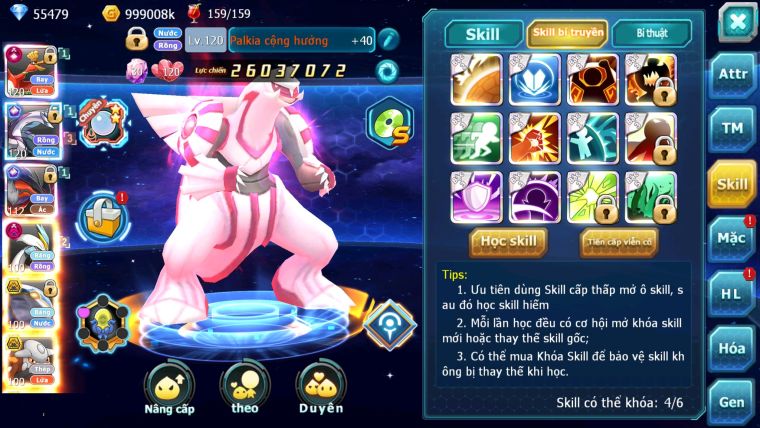 MÃ : #TTS2117 - SV 1155 - TOP3LC- HOOH CH DYNAMAX YVETAL CỘNG HƯỞNG YVTEAL ECHO - WHITE DYNAMAX CẶP CÁ BC