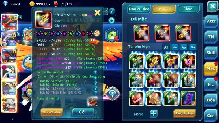 MÃ : #TTS2117 - SV 1155 - TOP3LC- HOOH CH DYNAMAX YVETAL CỘNG HƯỞNG YVTEAL ECHO - WHITE DYNAMAX CẶP CÁ BC