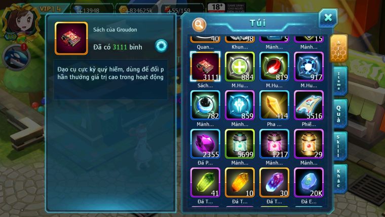 MÃ : #TTS2123 - SV1307 - TOP11 - V14 - 3K1 SÁCH - 7K MẢNH -  HOOH CH DYNAMAX WB ECHO DYNAMAX PALKI BC YVETAL FORM CỰC NGON