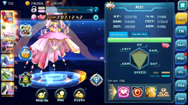 MÃ : #TTS2127 - SV 1211 - V5 - 100 SÁCH - HOOH DYNAMAX  DIANCIE QVLD QUÁ NGON GIÁ RẺ