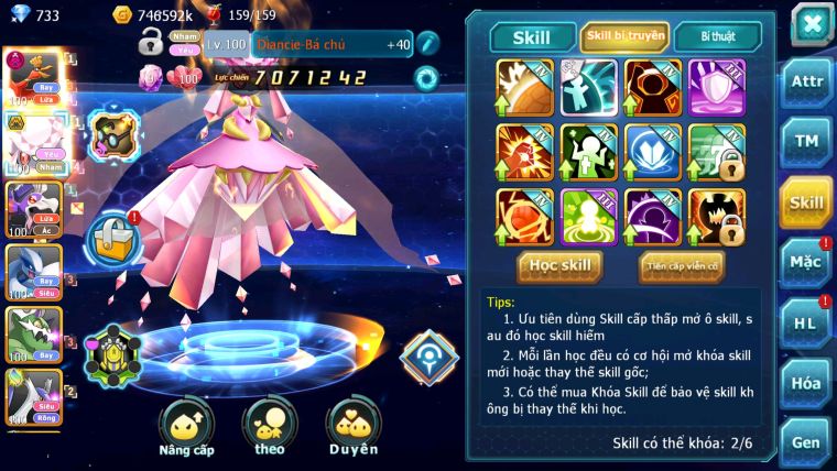 MÃ : #TTS2127 - SV 1211 - V5 - 100 SÁCH - HOOH DYNAMAX  DIANCIE QVLD QUÁ NGON GIÁ RẺ