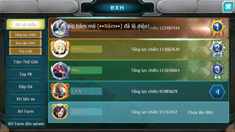 MÃ : #TTS2134 - SV 1442 - V12 - 11K KC- HOOH DYNAMAX CS CAO - YVETAL BC  WHITE BC THẦN GIÓ BC UNVOA