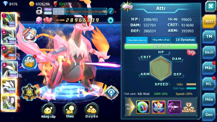MÃ : #TTS2146 - SV636 - TOP 1PK- TOP2-4 CỤM - V17 RAYQUAZA DYNAAMX WB CH DYNAMAX HOOH ECHO DYNAMAX UNVOA BC LUGIA ECHO QUÁ NGON