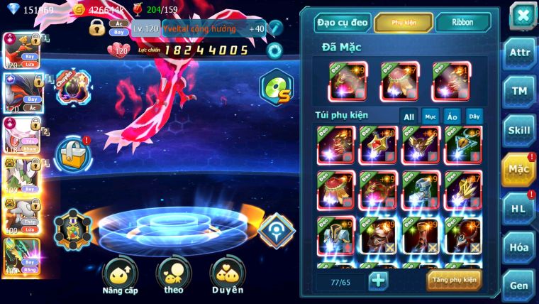 MÃ : #TTS2145 - SV 1324 - TOP7PK - 151K KC -HOOH CỘNG HƯỞNG DYNAMAX FULL SS CS CAO - YVETAL CỘNG HƯỞNG DIANCIE CỘNG HƯỞNG DYANAMX  3 TEAM NGON