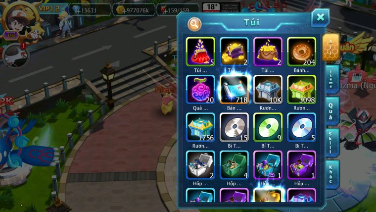 MÃ : #TTS2161 - SV34 - TOP18 -V12 - 1750 SÁCH - TEAM BAY BÁ CHỦ RAY HOOH DYNAMAX YVETAL  THẦN GIÓ PIKACHU DYNAAMX UNVOA ƯBW BC