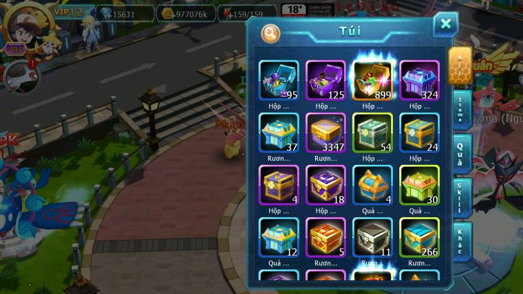 MÃ : #TTS2161 - SV34 - TOP18 -V12 - 1750 SÁCH - TEAM BAY BÁ CHỦ RAY HOOH DYNAMAX YVETAL  THẦN GIÓ PIKACHU DYNAAMX UNVOA ƯBW BC