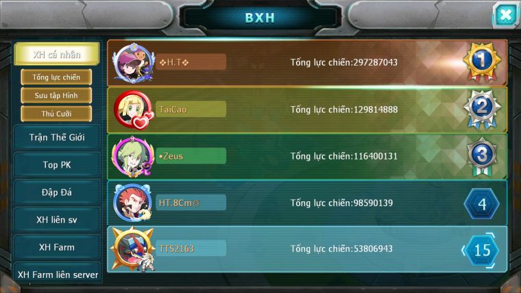 MÃ : #TTS2163 - SV1029 - TOP15 - V12 - 600 SÁCH - HOOH CH DYNAAMX LC KHỦNG UNVOA WB BC QVLD BC LUGIA BC  THÀN GIÓ BC SHADOW LU BC