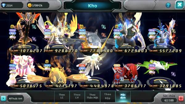 MÃ : #TTS2167 - SV 978 - VIP1 - RAYQUAZA BÁ CHỦ - WHITE DYNAAMX QUÁI VẬT BIỂN CẢ BÁ CHỦ  UNVOA WB PALKIA BC