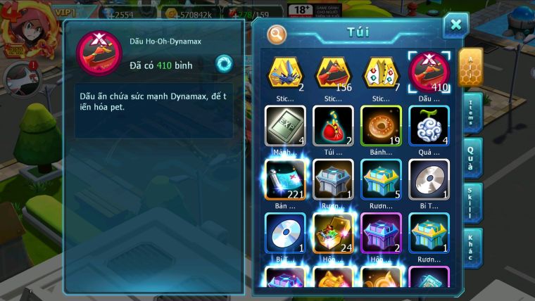 MÃ : #TTS2167 - SV 978 - VIP1 - RAYQUAZA BÁ CHỦ - WHITE DYNAAMX QUÁI VẬT BIỂN CẢ BÁ CHỦ  UNVOA WB PALKIA BC