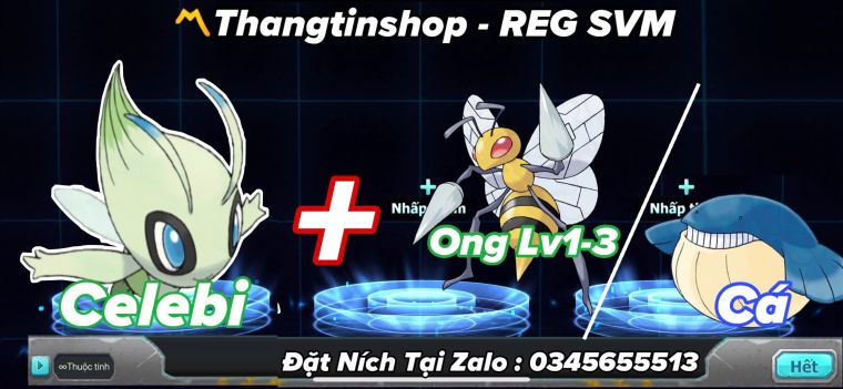 CELEBI KẸP CÁ/ ONG