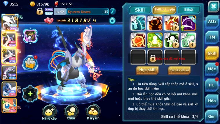 MÃ : #TTS2188 - SV1423 - V9- 600 SÁCH - UNVOA CẶP LATI BÁ CHỦ  PALKIA DIANCIE  LUGIA VITINI