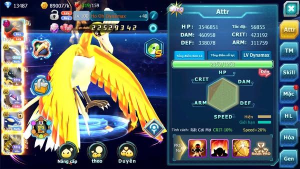 MÃ : #TTS2199 - SV706 - TOP25 - V5 - 800 SÁCH - HOOH DYNAMAX  CẶP CÁ BC  TEAM HỒN BC CÓ BOSS ĐỘC