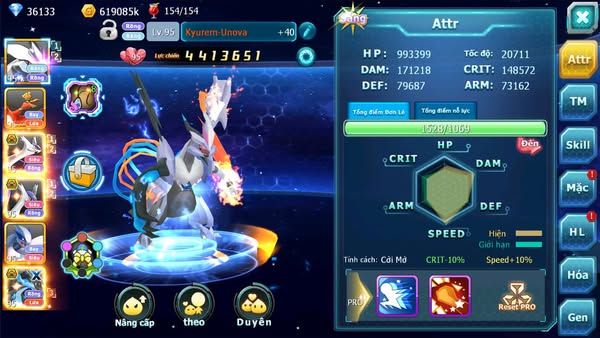 MÃ : #TTS2202 - SV1608 - 36K KC - 5K MT - UNVOA CẶP LATI BÁ CHỦ  HOOH LUGIA QUÁ NGON