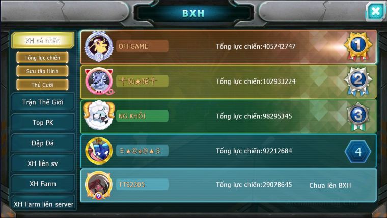 MÃ : #TTS2205 - SV 1393 - V10 - 17K KC- HOOH DYNAMAX THẦN GIÓ BC  QVLD BC CẶP CÁ BC UNVOA CẶP LATI BC 3 TEAM NGON