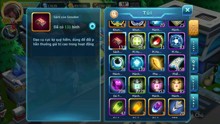 MÃ : #TTS2205 - SV 1393 - V10 - 17K KC- HOOH DYNAMAX THẦN GIÓ BC  QVLD BC CẶP CÁ BC UNVOA CẶP LATI BC 3 TEAM NGON