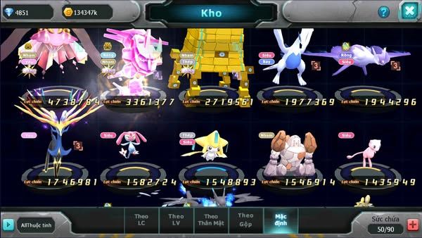 MÃ : #TTS2209 - SV1528 - TEAM NHAM BÁ CHỦ  LUGIA LATI