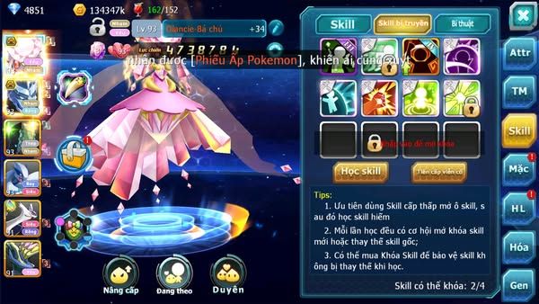MÃ : #TTS2209 - SV1528 - TEAM NHAM BÁ CHỦ  LUGIA LATI