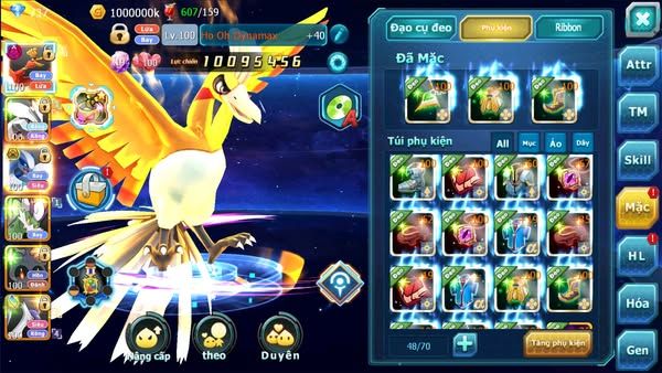 MÃ : #TTS2208 - SV1179 - V7 - 100 SÁCH - HOOH DYNAMAX UNVOA LUGIA BÁ CHỦ THẦN GIÓ