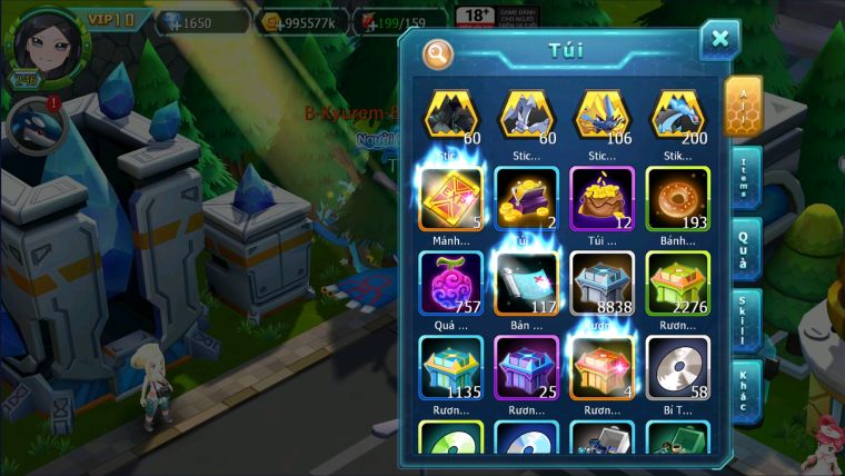 MÃ : #TTS2212 - SV1401- TOP 41 - 400 SÁCH - DIANCIE CỘNG HƯỞNG DYNAMAX FULL SÉT HOOH - WHITE DYNAMAX  BLACK UNVOA  MEW GIÁP BC BUILD FULL CRRIT NGON