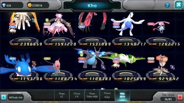 MÃ : #TTS2225 - SV 1628 - V0 100 SÁCH - HOOH DIANCIE  YVETAL LUGIA KYOGRE MESPRJT QUÁ NGON