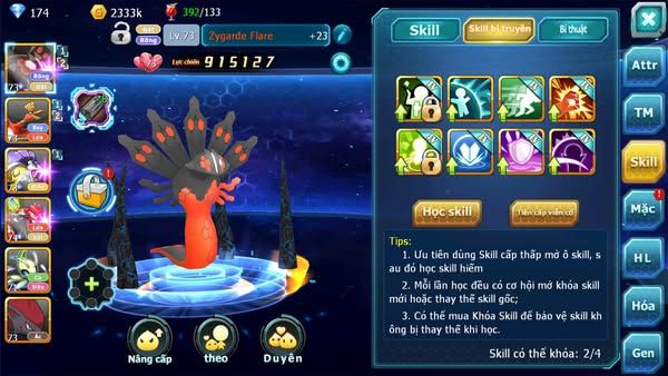 MÃ : #TTS2231 - SV1694 - TOP11 - V9 ZEVIL  HOOH RAIKOU GROUDON ZORROA