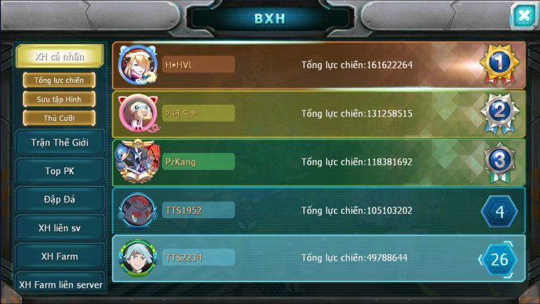MÃ : #TTS2234 - SV1237 -TOP22 V14 HOOH CH DYNAMAX DIANCIE DYNAMAX  QVLD BC THẦN GIÓ NHIỀU PET BÁ CHỦ