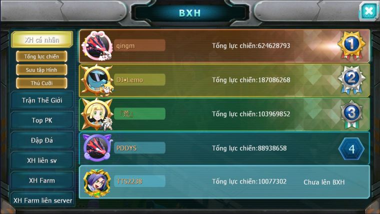 MÃ : #TTS2238 - SV1555- HOOH BÁ CHỦ MEW GIÁP BÁ CHỦ  THẦN GIÓ BC XÂY 2 TEAM CỰC TỐT