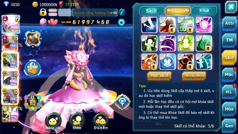 MÃ : #TTS2242 - SV50 - TOP2 V16 - DIANCIE CỘNG HƯỞNG DYANAMX HOOH CỘNG HƯỞNG DYNAMAX  RAY BÁ CHỦ  TAPU FINI BÁ CHỦ MEGANEC HOOPA BC QUÁ NGON