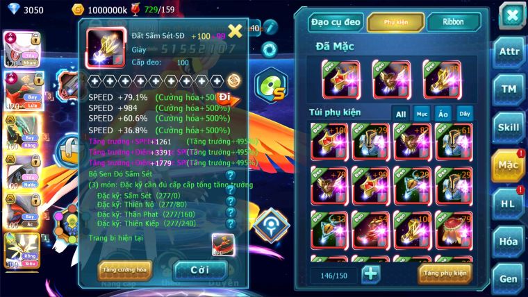 MÃ : #TTS2242 - SV50 - TOP2 V16 - DIANCIE CỘNG HƯỞNG DYANAMX HOOH CỘNG HƯỞNG DYNAMAX  RAY BÁ CHỦ  TAPU FINI BÁ CHỦ MEGANEC HOOPA BC QUÁ NGON